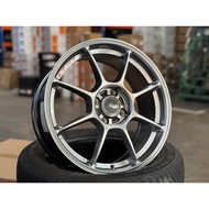 NEW 16X7J Advanti Blizzard Rim (set of 4) Silver 4X100 for City Jazz Vios Yaris Myvi Mazda 2