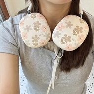 NEW TPU Generation Case for AirPods Max Cute Flower All-Inclusive Protection Wireless Headphones Casing for AirPods Creativity Drop-proof Cover