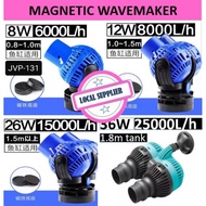 Sunsun Magnetic wavemaker for fish tank. Using magnet to hold wont drop. Available for 3 to 6ft fish