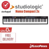 Studiologic Numa Compact 2x เปียโนไฟฟ้า MIDI Controller 88 คีย์ ลิ่มคีย์ Semi-Weighted 100 โทนเสียง 