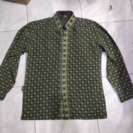 Kemeja Batik Bali Lestari Pria Original Ukuran M