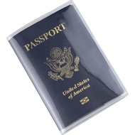 10 Pek Sarung Pasport Plastik Jernih Pelindung Pasport Sarung Pasport Vinyl Lutsinar Pemegang Paspor