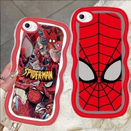 D-37 Spider-man Transparent Casing for VIVO Y81 V5 Plus Y67 Y71 Y83 Y66 Case