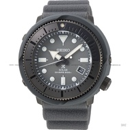 SEIKO SNE537P1 Men's Analog Watch Prospex Street Series Diver Solar 46.2mm Silicone Strap Grey