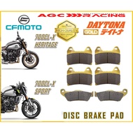 CF MOTO DISC BRAKE PADS 700 CL X SPORT 700 CL X HERITAGE GOLD QUALITY