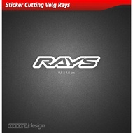 Rim Cutting Sticker RAYS
