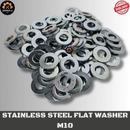 UNIVERSAL STAINLESS STEEL FLAT WASHER M10 SEALING RING WASHER