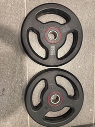 2 x 5kg Dumbbell Weight Plates (Decathlon)