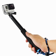 19 Aluminum Selfie Stick For Gopro 9 8 7 6 5 Sj4000 Sj7 Yi H9R EKEN Go Accessories