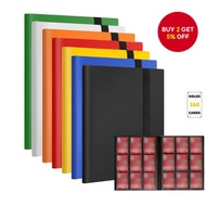 9 Pockets Trading Card Album Folder - 540 Side Loading Pocket Binder for Game Cards & Sports Cards