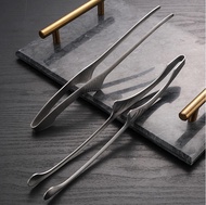 26cm (圓頭/尖頭) 韓式烤肉夾子 韓燒夾 燒肉夾 不銹鋼燒烤夾 牛角烤肉夾 牛排夾 日式料理夾 圓頭食物夾 烤肉夾 燒烤夾 料理夾 廚房家用 食品夾 燒烤 麵包 烤肉 食物夾