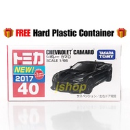 Tomica No.40 Chevrolet Camaro Black - Japan First Release Sticker Ver