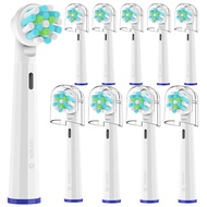 Cross Action Toothbrush Heads Compatible with Oral-B Braun toothbrushes, Fit Oral b Replacement Head