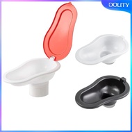 [dolity] Portable Construction Site Toilet Temporary Travel Toilet 15.7x9.4x6.3inch Simple Installat