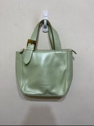 「 二手包 」 ZODENCE 真皮手提包（淡綠）126