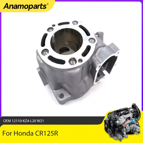 Motor Parts Stock Bore Cylinder CR125R 02 OEM Jug Genuine For Honda (See Desc) 12110-KZ4-L20 W21