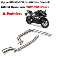 ✍Stainless Header pipe For SUZUKI GSX S150  GSXR150 GSXS150 GSX150R Motorcycle Exhaust Escape Mo ♦ⓥ