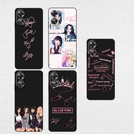 Case For OPPO A57 A57S A57E A58 A58X A59 A7 A7X Blackpink karikatür Soft phone case protective case