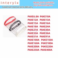 20pcs TVS Diode P6KE6.8A P6KE10A P6KE12A P6KE13A P6KE15A P6KE16A P6KE18A P6KE24A P6KE27A P6KE30A P6K