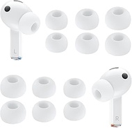 A-Focus Galaxy Buds 3 Pro Ear Tips Replacement Silicone Eartips Earbuds Fit in Charging Case Cover S