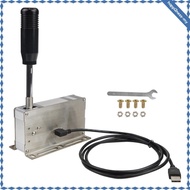 [Happi2nessMY] Sequential Shifter Realistic PC Shifter with USB Cable Controller Plug and Play Smoot