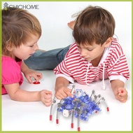 [chichome.my] Spider Robot Childrens Toy Robot Building Kit with 8 Legs Electronic Robotic Interacti