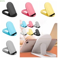 JEROMY 4 Degrees Foldable Phone Holder, Adjustable 4 Degrees 4 Degrees Foldable Desk Stand, Mini Fol