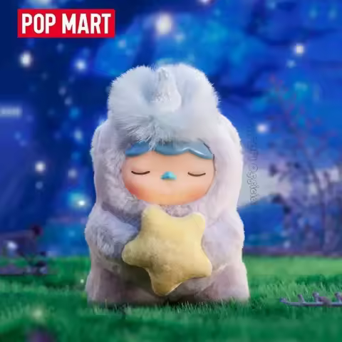 POP MART Pucky Spirit Forest Party Series Plush Pendant Blind Box Mystery Box Kawaii Ornaments Figur