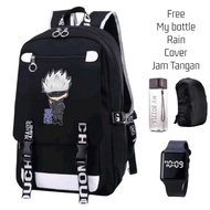 Gojo satoru anime bag - jujutsu kaisen bag - cool anime backpack - boys anime school bag