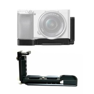 Sony A6400 A6300 A6100 L-Shaped Hand Grip With Arca-Swiss Cold Shoe Sliding Plate Cage Bracket small
