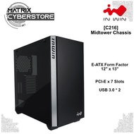 In-Win C216 Midtower E-ATX Chassis(12" x 13")/ATX/M-ATX/ PCI-E x 7/2 x USB 3.0