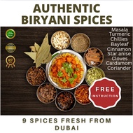 Biryani Spices Set Fresh from India Herbs and Spices Halal HSHOP