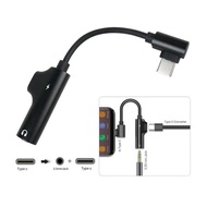 Audio Converter USB Type C to 3.5mm Charger Port