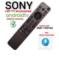 (Voice) Sony Android TV Remote Control For RMF-TX910U KD-43X85K KD-50X77L XR-43X93L XR-55X90CL XR-85