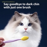 ADD 5Pcs Silicone Pet Brush Cat Grooming Brush For Cat Chin Acne Exfoliating Brush Cat Care Soft Sil