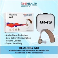 [alat bantu pendengaran] alat bantu dengar onehealth bisa di cas /