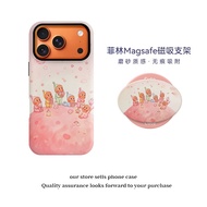 Planet Cartoon Aberdeen Magnetic Film Case Phone Case Oval Bracket Suitable for Apple 17promax/16/15