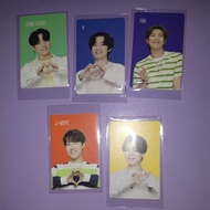 Official BTS X Chilsung Photocard