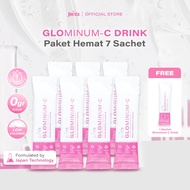 JIERA Glodrink-C Drink - PACKAGE 7 Sachets FREE 1 Sachet | Glutathione & Collagen Drink | With White