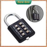8 Digits Security Padlock Combination Padlock School Locker Lock Luggage Travel Code Smart Lock