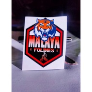 Malaya Foldies Sticker # Folding Bike Sticker # Foldies Sticker