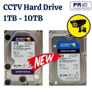 CCTV Hard Drive 1TB/2TB/3TB/4TB/5TB/6TB/8TB/10TB – 24/7 Surveillance HDD for DVR/NVR Security System