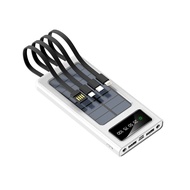 Solar powerbank 100000mah original 150000mAh powerbank original with build in cord Solar Charger 2 U