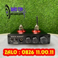 Pre đèn SUCA T5C - Chuyên nghe nhạc vàng Điều chỉnh Bass Treble giải mã qua cổng USB 24Bit/192KHz