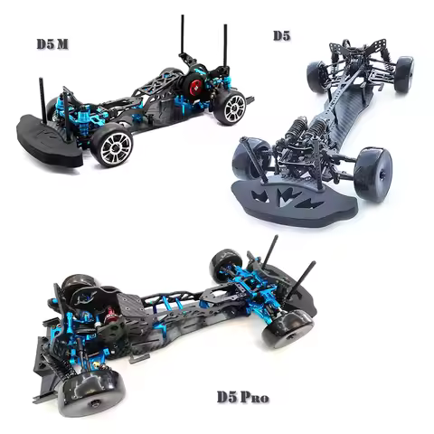 Tamiya Sakura D5 D5S D5Pro D5M KIT 1:10 RC Car Carbon Fiber DIY Model Remote Control Drift High Spee