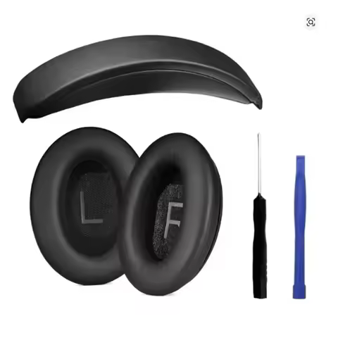 1set Replacement Ear Cushions Headband For BOSE QC45 QC35 QuietComfort 45 Wireless Headphones Earmuf