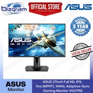 ASUS 27inch Full HD, IPS, 1ms (MPRT), 144Hz, Adaptive-Sync Gaming Monitor VG279Q