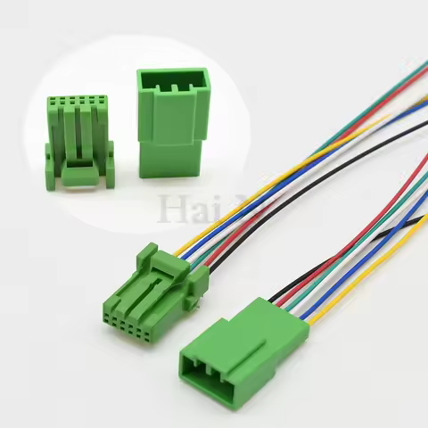 6 Pin IL-AG5-6S-S3C1 Car Male Female Plastic Housing Plug Auto Wiring Harness Unsealed Cable Connect