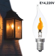 E12/E14/E27 LED Bulbs with Flames Decorative Flicker and Authentic Fire Effect
