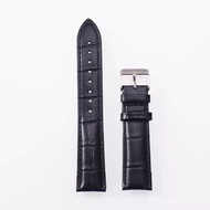 2025High-end Watch Strap Leather Men's Pin Buckle Belt Women's Accessories Universal Watch Chain20mm